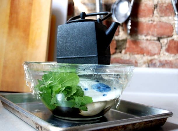 salt cured (a.k.a. pickled) turnips