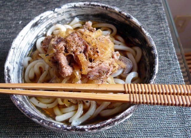 Beef Udon, or the Pleasures of Shaved Steak