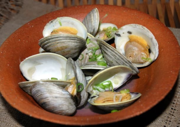 Sakamushi: Clams, Japanese style