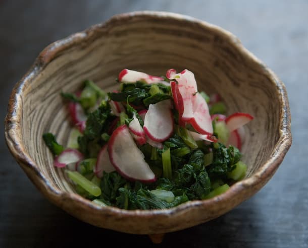 Three Leaf and Radish Pickles