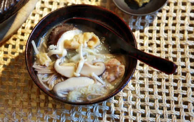 Chicken Soba Hot Pot